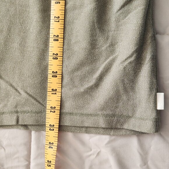 Mountain Hardwear Pandra Green Cowl Turtle Neck Athletic Dress Tunic Top - Picture 10 of 12